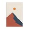 Stupell Industries Neutral Boho Peak Canvas Wall Art Design by Omar Escalante